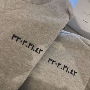 Lot de 2 sweats couple date